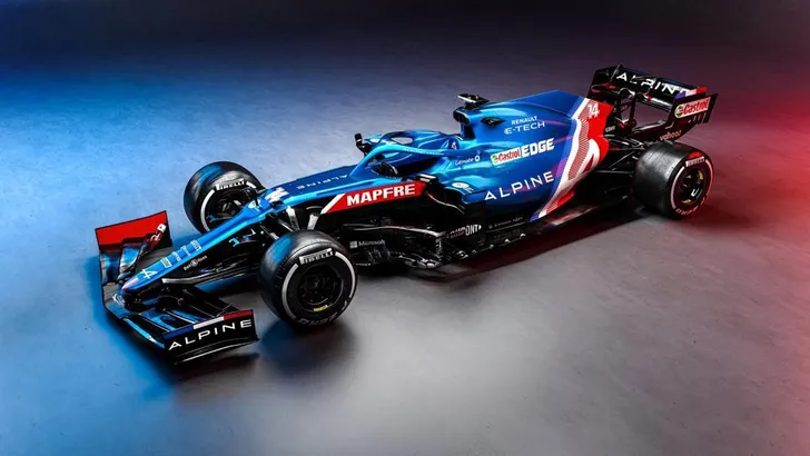 Alpine F1 toont definitieve livery