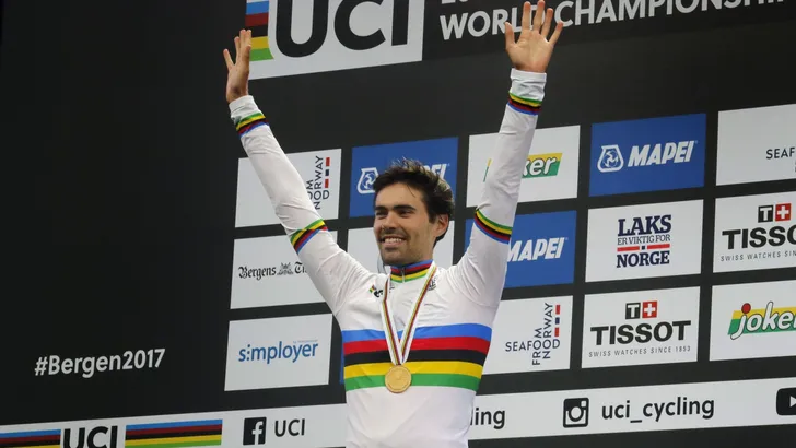 WK: De zegetocht van Tom Dumoulin samengevat in tien oogstrelende foto's