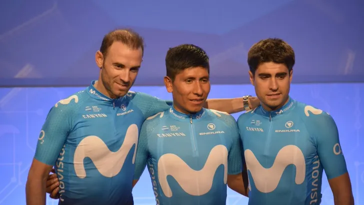 Alejandro Valverde, Nairo Quintana en Mikel Landa