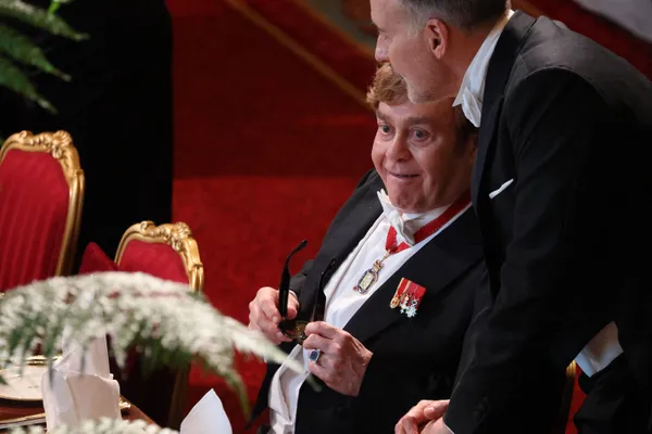 Ook Sir Elton John was erbij...
