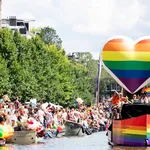 Canal Parade tijdens de Pride 2022