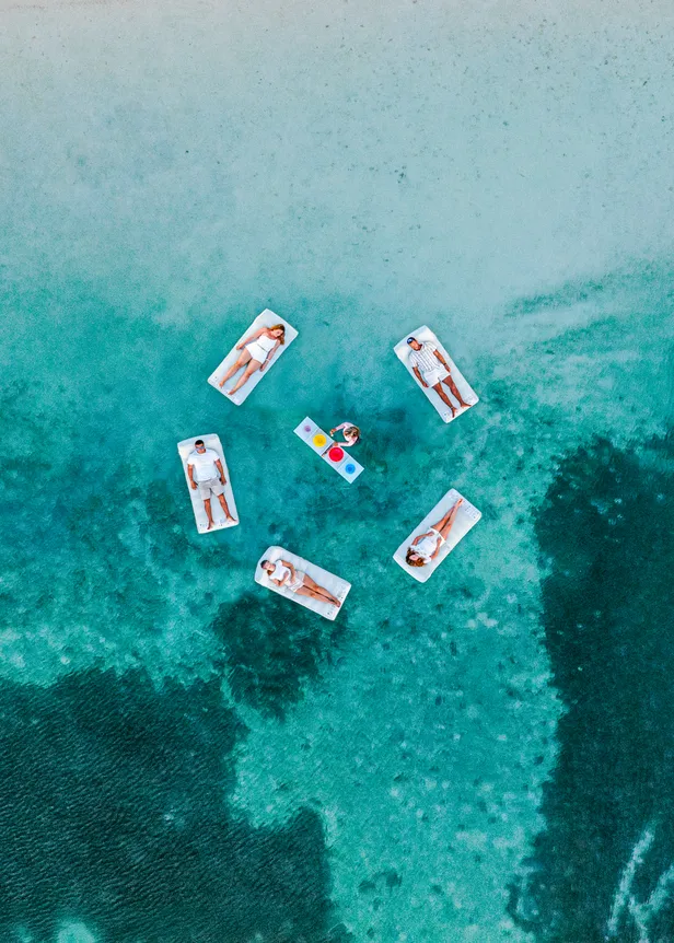 De ocean floating sound bath-ervaring | Aruba 