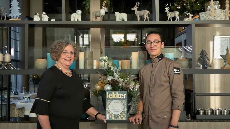 Corrie Hop en Abel Bousie van restaurant Silver