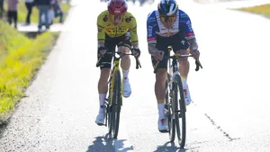 Jonas Vingegaard was een van de hoofdrolspelers in de derde etappe van de Ronde van Catalonië. Remco Evenepoel was niet blij met hem, want hij weigerde met de Belg mee te werken.