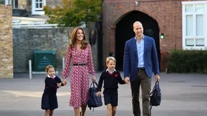 Hertogin Kate en prins William homeschooling