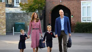 Hertogin Kate en prins William homeschooling