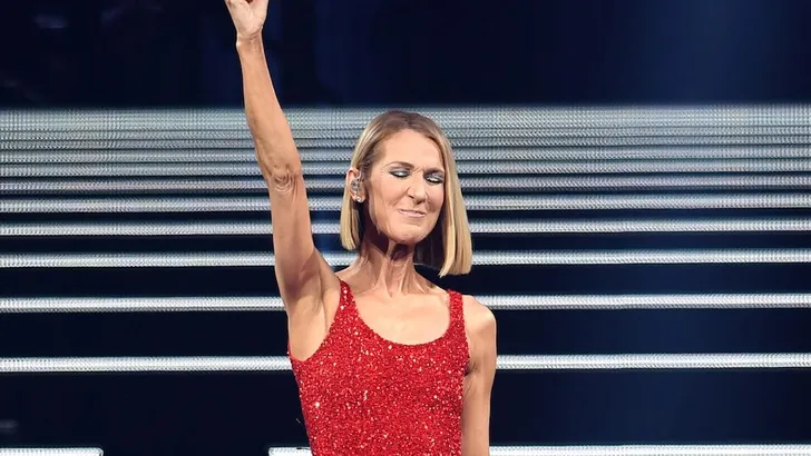 Celine Dion Performs During the Courage World Tour