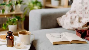 Huis gezellig winter