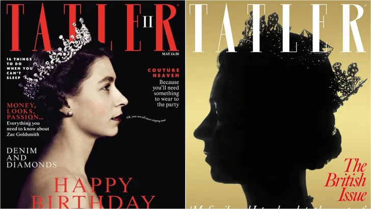 De Queen en haar prachtige Tatler-covers