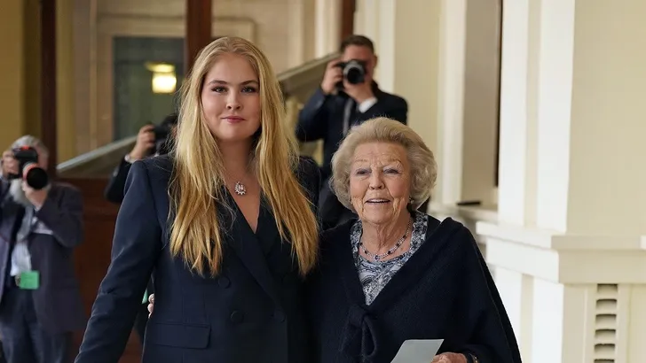 amalia beatrix kroningsreceptie Charles III