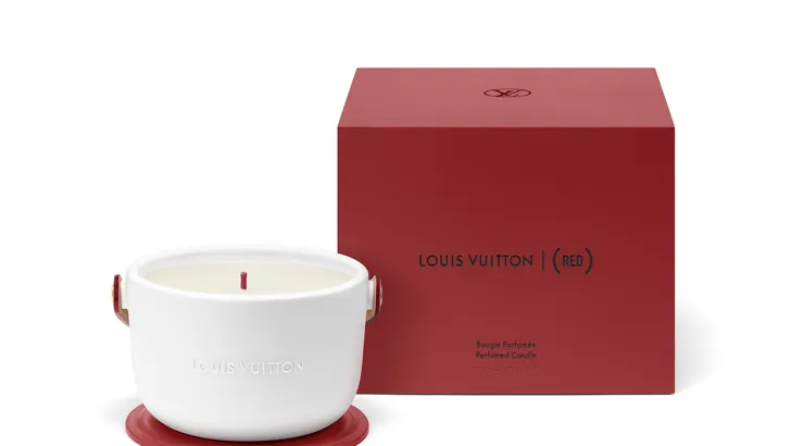 Louis Vuitton x (RED) geurkaars