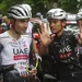 isaac del toro en juan ayuso in de giro