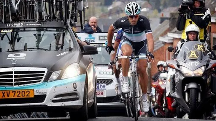 Cancellara: 'Heb denk ik te weinig gedronken'