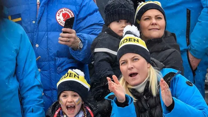 Royal BFF's samen op pad in de sneeuw