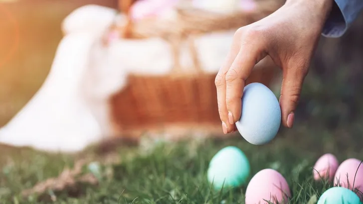 Pasen met zonnig weer.