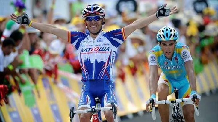 TOUR: Rodriguez wint, Contador pakt tijd