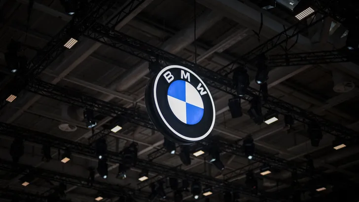 Het logo van BMW