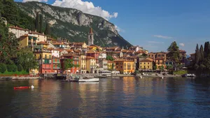 Het Italiaanse plaatsje Varenna.