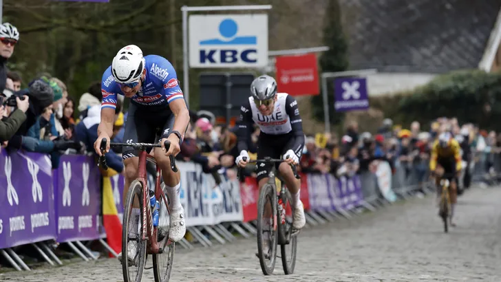 van der poel pogacar in de ronde van vlaanderen