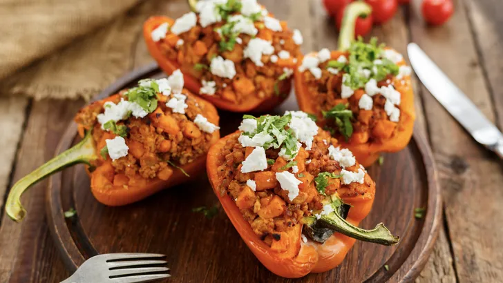 Gevulde paprika's