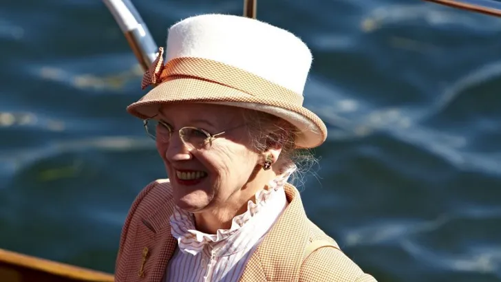 Koningin Margrethe viert feest in Aarhus 