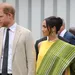 Foto van prins Harry en hertogin Meghan in Nigeria, 2024.