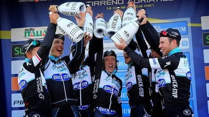 Omega Pharma-Quick Step wint in Tirreno