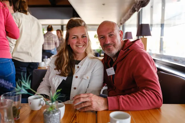 Stefanie: Tesse Huizinga en Gijs van der Plas (35 en 53)