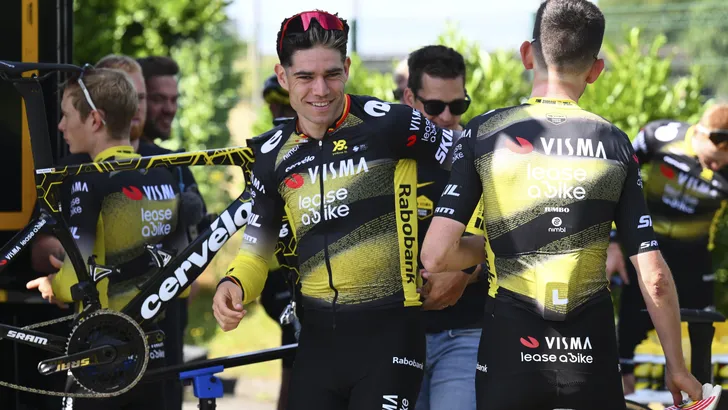 wout van aert, een van de renners die meedoet aan de Tour