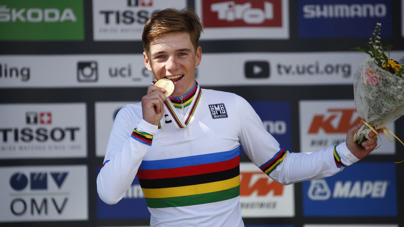 Zelfs valpartij weerhoudt Remco Evenepoel niet van WK ...