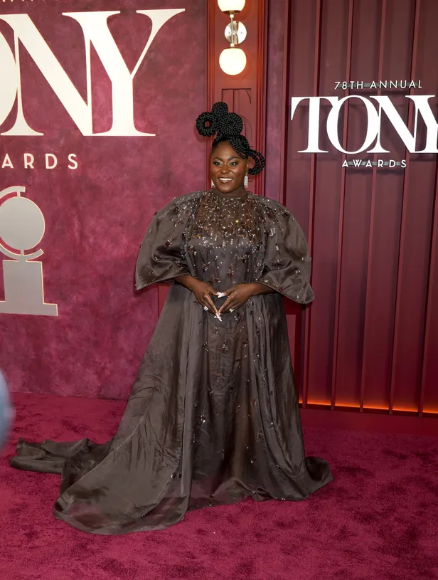 Danielle Brooks bij de Tony Awards 2025. (Beeld: NL Beeld)