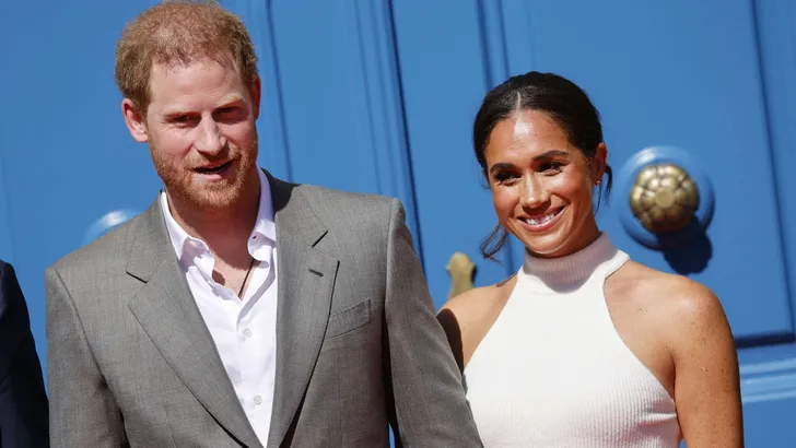 Prince Harry and Meghan in Düsseldorf