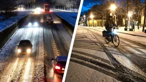 Experts geven tips tegen gladheid: loop als een pinguïn en rijd weg in tweede versnelling