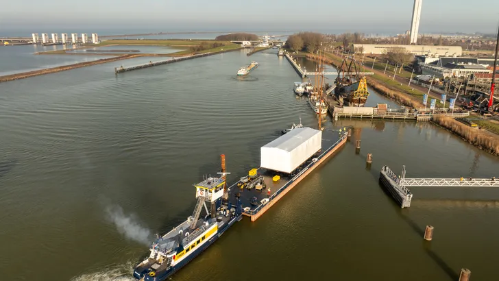 Scheepswrak IJsselkogge vaart weg