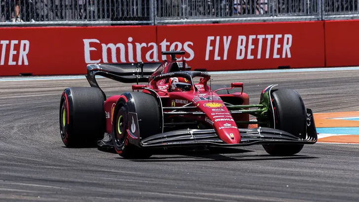 Ferrari pakt 1-2 bij kwalificatie Miami