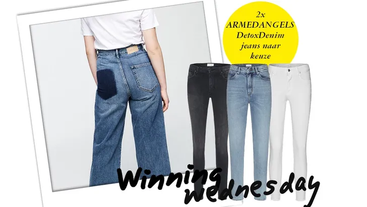 Winning wednesday: 2x ARMEDANGELS DetoxDenim jeans naar keuze