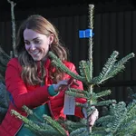 The Duchess of Cambridge joins Family Action at a Christmas Tree Farm