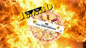 Pizza Worstenbroodje