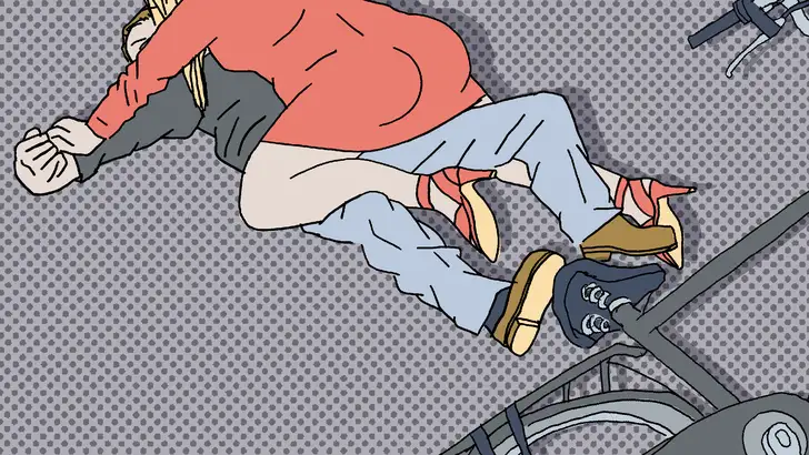 Illustratie Het beklaagdenbankje