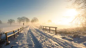 Winter in Noord-Nederland