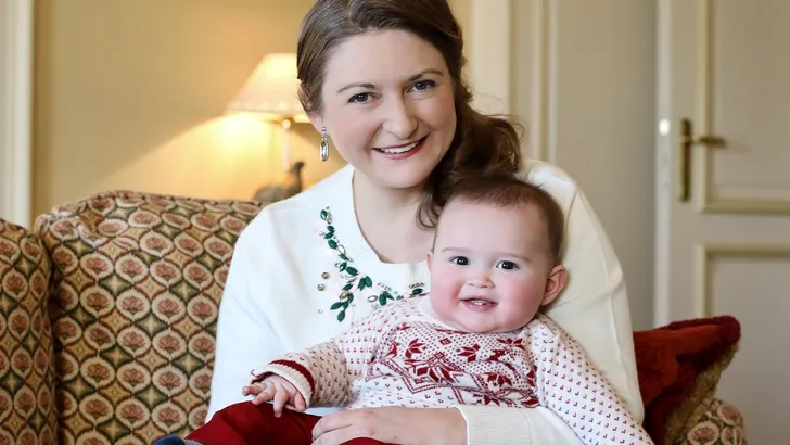 Luxemburg: jarige prinses Stéphanie straalt met zoontje