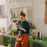 Healthy snack in my kitchen