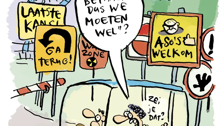 Cartoon Hein de Kort