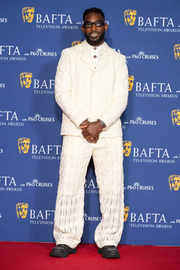 Tinie Tempah bij de BAFTA's 2026