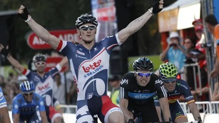 Greipel wint opwarmer Tour Down Under (video)