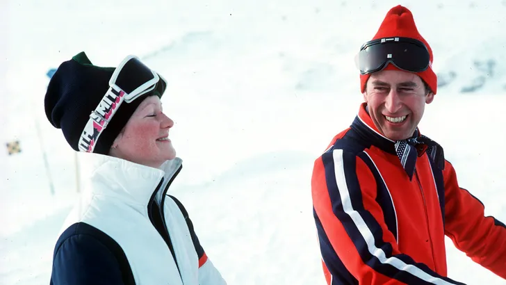 9x de leukste vintage skifoto's van de Britse royals