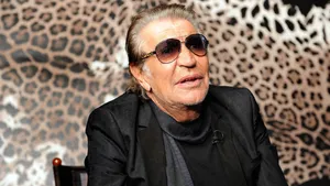 Roberto Cavalli during the opening night of his photography exhibition