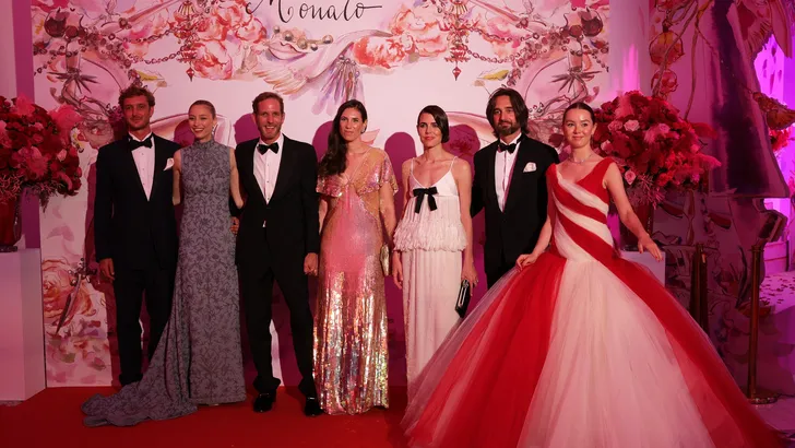 Monaco: Grimaldi's op hun mooist voor het Bal de la Rose