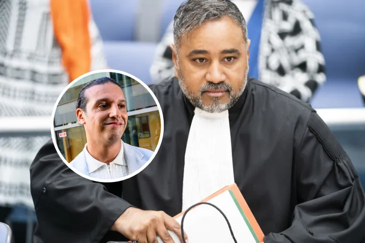 Advocaat Michael Ruperti, inzet: Ali B.