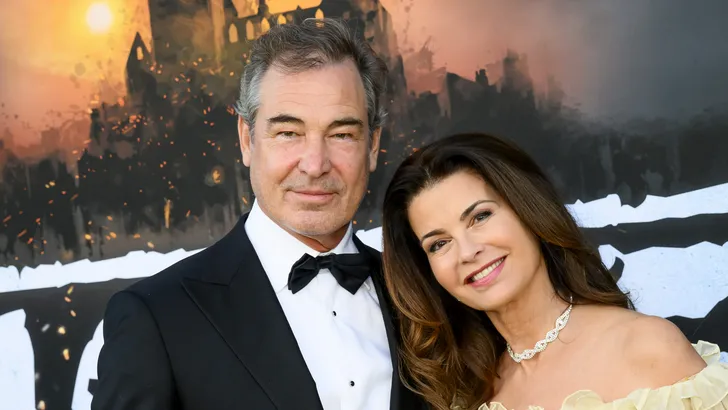 Erik de Vogel en Caroline de Bruijn bij de première van 40/45